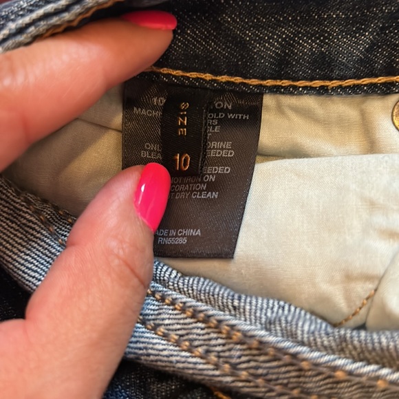 Express X2 Denim Skirt Size 10 - Picture 4 of 8